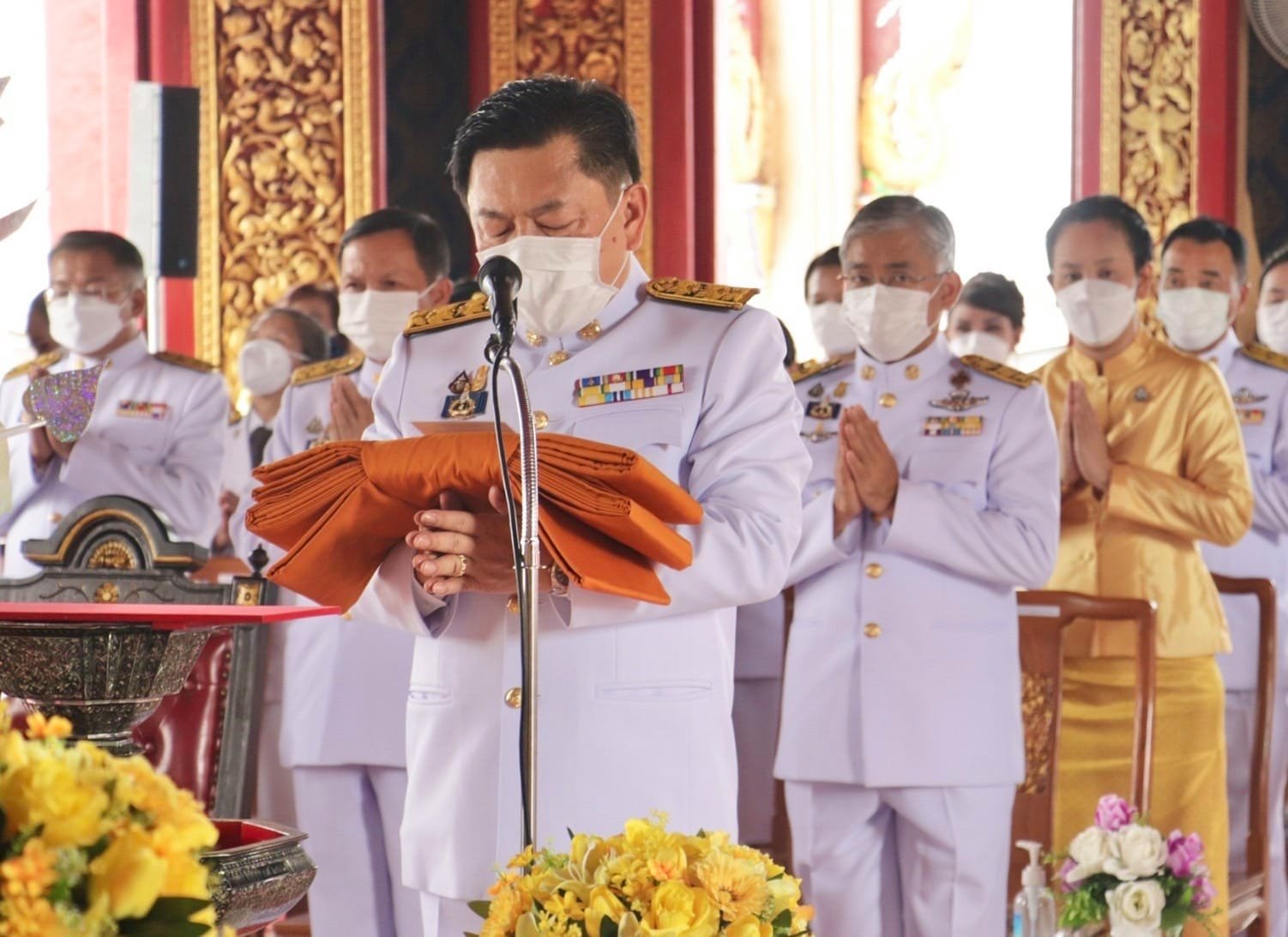 จังหวัดสมุทรปราการจัดพิธีทอดผ้าป่าสนับสนุนโครงการทุนเล่าเรียนหลวงสำหรับพระสงฆ์ไทย เพื่อสนับสนุนพระภิกษุสามเณร ได้ศึกษาพระธรรมวินัย พระปริยัติธรรม และการเผยแผ่พระพุทธศาสนา