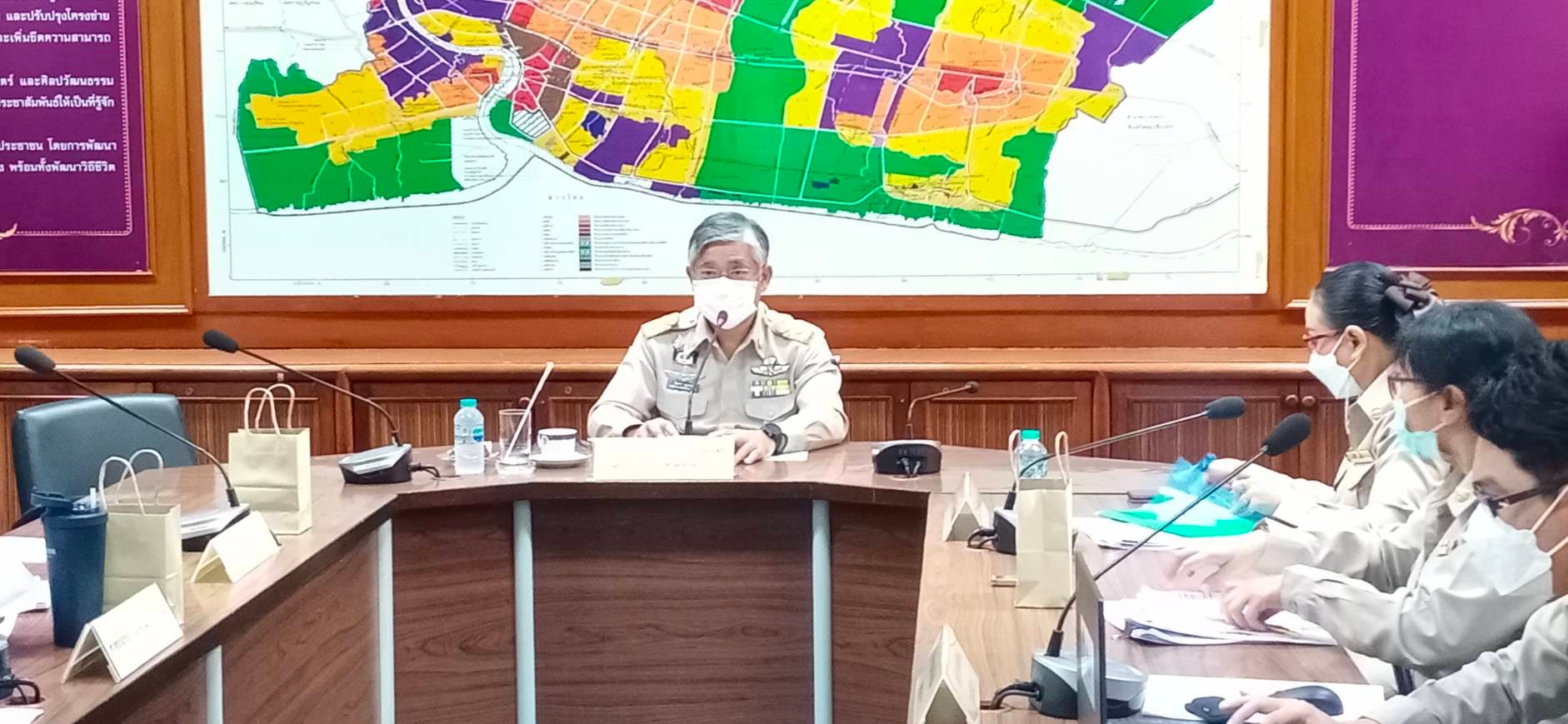 นายชัยพจน์ จรูญพงศ์ รองผู้ว่าราชการจังหวัดสมุทรปราการ เป็นประธานการ ประชุมคณะเร่งรัดการใช้จ่ายงบประมาณรายจ่ายประจำปีงบประมาณ พ.ศ.2565 (ครั้งที่ 1/2565)