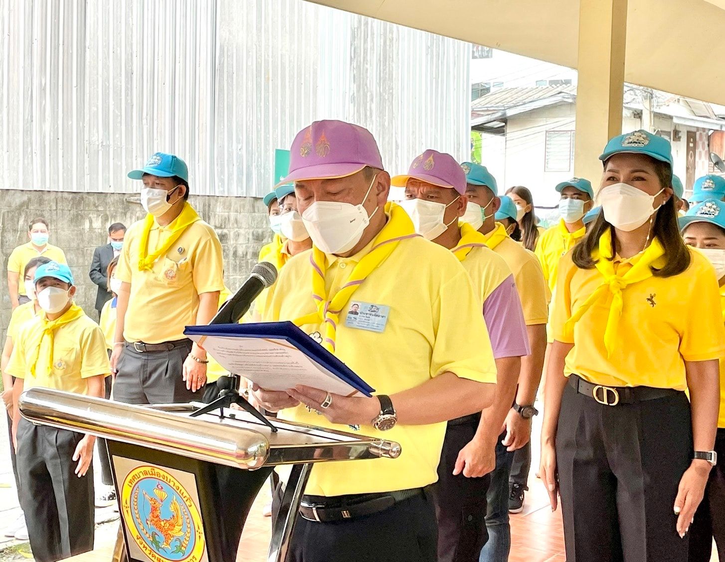 ผู้ว่าราชการจังหวัดสมุทรปราการ เป็นประธานเปิดโครงการจิตอาสาพระราชทาน “เราทำความดี ด้วยหัวใจ” กิจกรรมจิตอาสาพัฒนาเนื่องในวันสมเด็จพระนารายณ์มหาราช