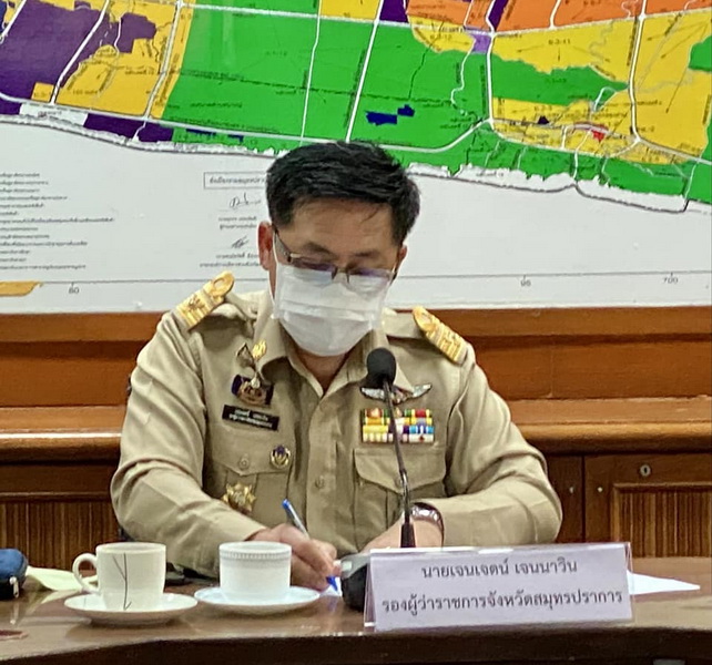 นายเจนเจตน์ เจนนาวิน รองผู้ว่าราชการจังหวัดสมุทรปราการ เข้าร่วมการประชุมบริหารจัดการสถานการณ์อุทกภัยและให้ความช่วยเหลือ โดยมี พลเอก ประยุทธ์ จันทร์โอชา นายกรัฐมนตรี เป็นประธานการประชุม ผ่านระบบ VDO Conference