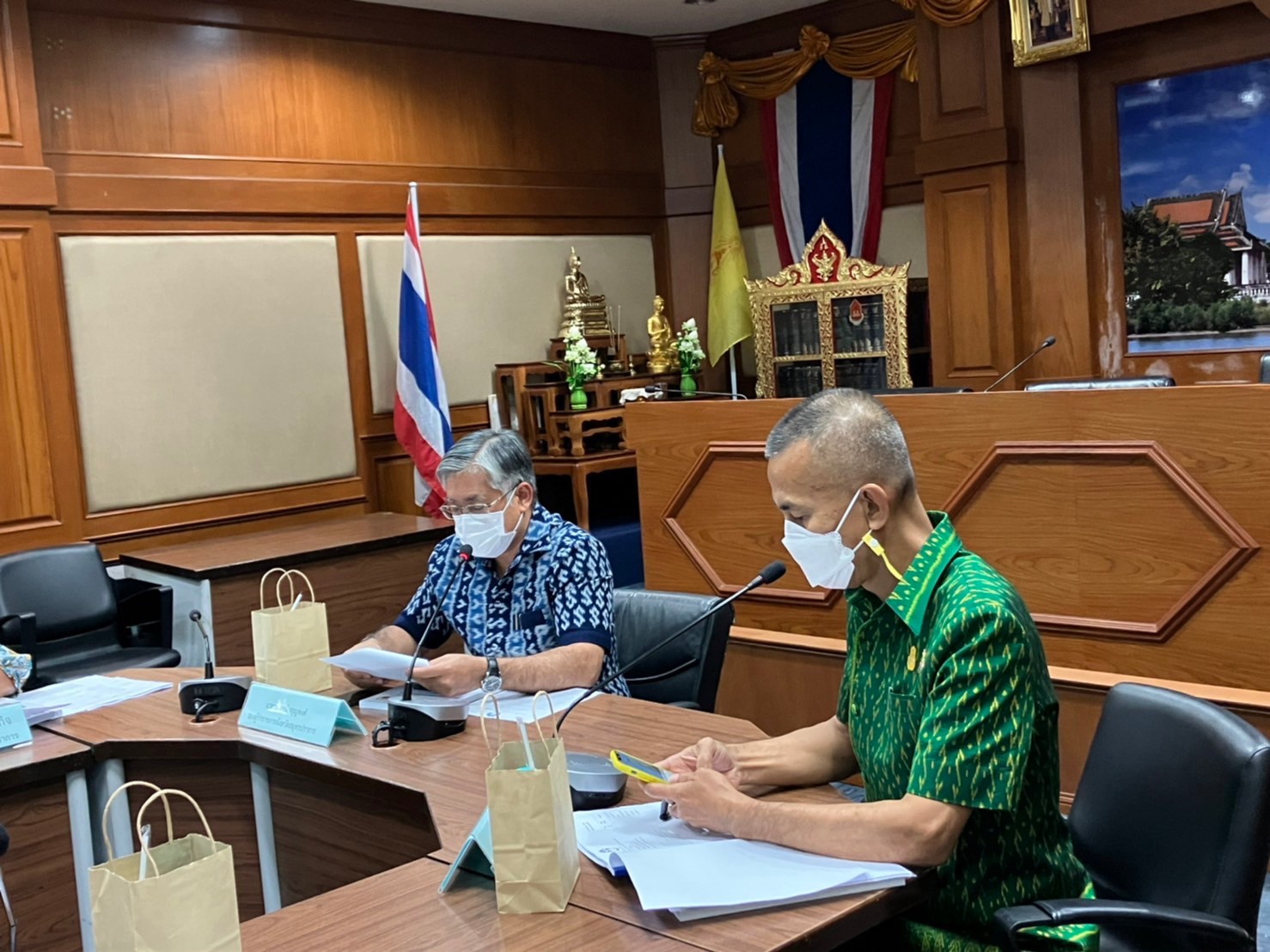นายชัยพจน์ จรูญพงศ์ รองผู้ว่าราชการจังหวัดสมุทรปราการ เป็นประธาน การประชุมคณะกรรมการพัฒนาการท่องเที่ยว ประจำเขตพัฒนาการท่องเที่ยววิถีชีวิตชายฝั่งอ่าวไทย ครั้งที่ 1/2566