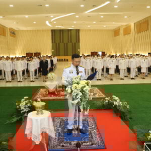 จังหวัดสมุทรปราการ จัดพิธีถวายราชสักการะเนื่องในวันคล้ายวันสวรรคต พระบาทสมเด็จพระจอมเกล้าเจ้าอยู่หัว