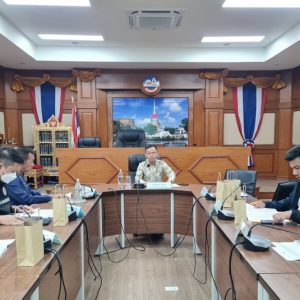 ผู้ว่าราชการจังหวัดสมุทรปราการ เป็นประธานการประชุมคณะกรรมการบริหารงานจังหวัดแบบบูรณาการ (ก.บ.จ.) จังหวัดสมุทรปราการ ครั้งที่ 1/2568