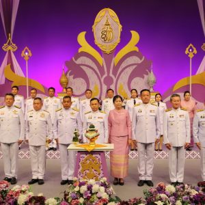 ผู้ว่าราชการจังหวัดสมุทรปราการ นำคณะฯร่วมบันทึกเทปถวายพระพรชัยมงคล สมเด็จพระนางเจ้าฯพระบรมราชินี เนื่องในโอกาสวันเฉลิมพระชนมพรรษา 3 มิถุนายน 2568