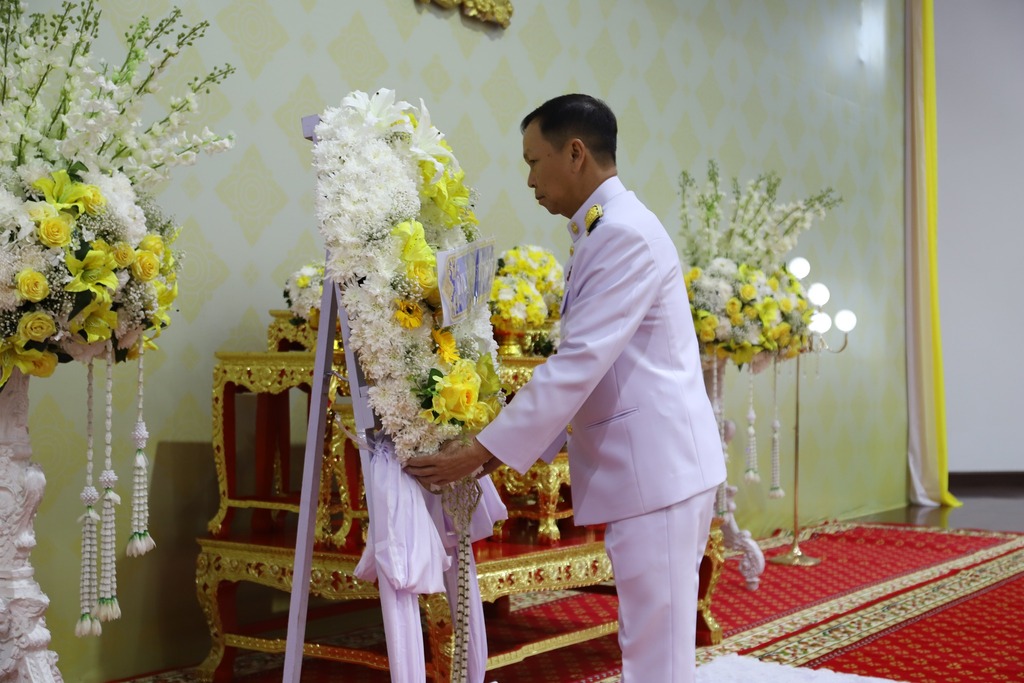 จังหวัดสมุทรปราการ จัดพิธีถวายราชสักการะเนื่องในวันที่ระลึกคล้ายวันสวรรคต สมเด็จพระนารายณ์มหาราช