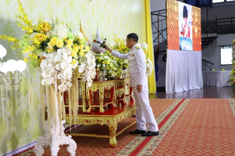 จังหวัดสมุทรปราการ จัดกิจกรรมเฉลิมพระเกียรติพระบาทสมเด็จพระเจ้าอยู่หัวฯ เนื่องในโอกาสวันเฉลิมพระชนมพรรษา 28 กรกฎาคม 2568