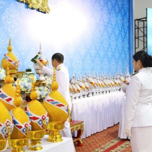 ผู้ว่าราชการจังหวัดสมุทรปราการ นำพสกนิกรทุกหมู่เหล่าจุดเทียนถวายพระพรชัยมงคลเนื่องในโอกาสวันเฉลิมพระชนมพรรษา สมเด็จพระนางเจ้าสิริกิติ์ พระบรมราชินีนาถ พระบรมราชชนนีพันปีหลวง 12สิงหาคม 2568