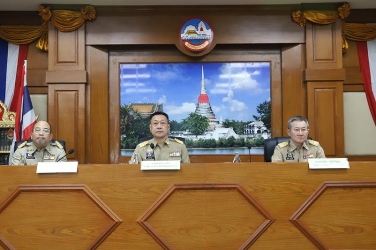 จังหวัดสมุทรปราการ จัดประชุมหัวหน้าส่วนราชการประจำจังหวัดสมุทรปราการและผ่านสื่ออิเล็กทรอนิกส์ ครั้งที่ 8/2568 ประจำเดือน สิงหาคม 2568