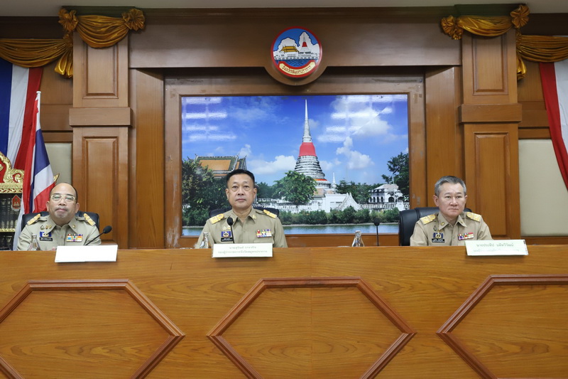 จังหวัดสมุทรปราการ จัดประชุมหัวหน้าส่วนราชการประจำจังหวัดสมุทรปราการและผ่านสื่ออิเล็กทรอนิกส์ ครั้งที่ 8/2568 ประจำเดือน สิงหาคม 2568