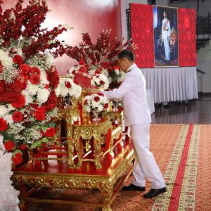 จังหวัดสมุทรปราการ จัดกิจกรรมเฉลิมพระเกียรติ พระบาทสมเด็จพระประเมนทรมหาอานันทมหิดล พระอัฐมรามาธิบดินทร เนื่องในโอกาสวันพระบรมราชสมภพครบ 100 ปี 20 กันยายน 2568 เพื่อน้อมสำนึกถึงพระมหากรุณาธิคุณของพระองค์ท่านที่มีต่อพสกนิกรชาวไทย