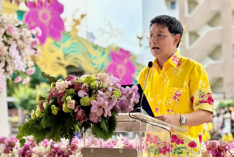 ผู้ว่าราชการจังหวัดสมุทรปราการ สืบสานประเพณีรับบัวประจำปี 2568 ของชาวอำเภอบางพลี หนึ่งเดียวในโลก แห่งเดียวในประเทศไทย