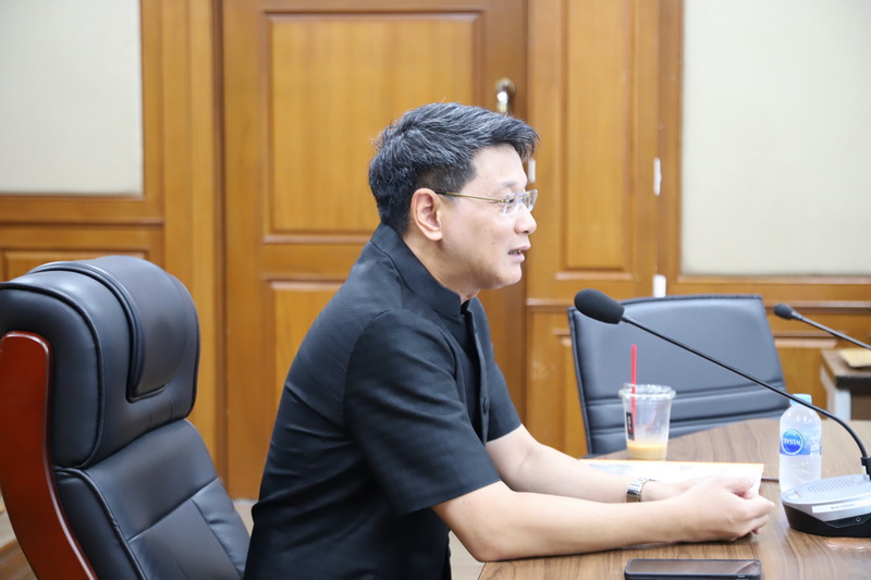 จังหวัดสมุทรปราการ  ร่วมรับฟังการประชุมคณะกรรมการศูนย์อำนวยการความปลอดภัยทางถนน ครั้งที่ 3/2568