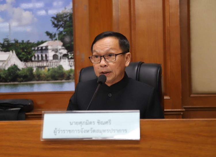 คณะกรรมาธิการศึกษาการจัดทำและติดตามการบริหารงบประมาณ สภาผู้แทนราษฎร ลงพื้นที่ติดตามการบริหารงบประมาณในจังหวัดสมุทรปราการ