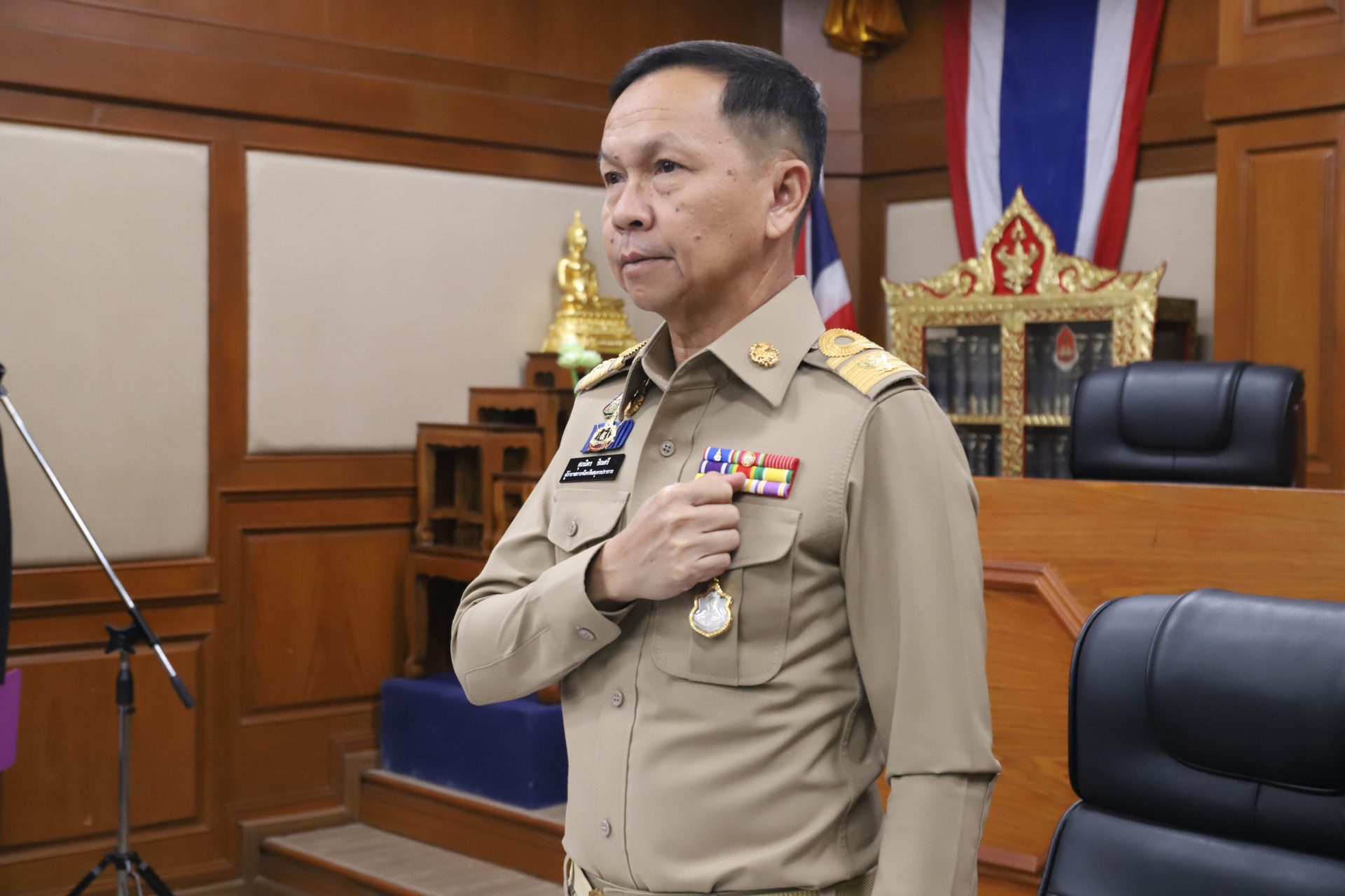 จังหวัดสมุทรปราการ ร่วมประกาศเจตนารมณ์ สร้างกระแสไม่ยอมรับการทุจริตคอร์รัปชันทุกรูปแบบ เนื่องในวันต่อต้านคอร์รัปชันสากล (ประเทศไทย) ประจำปี 2568