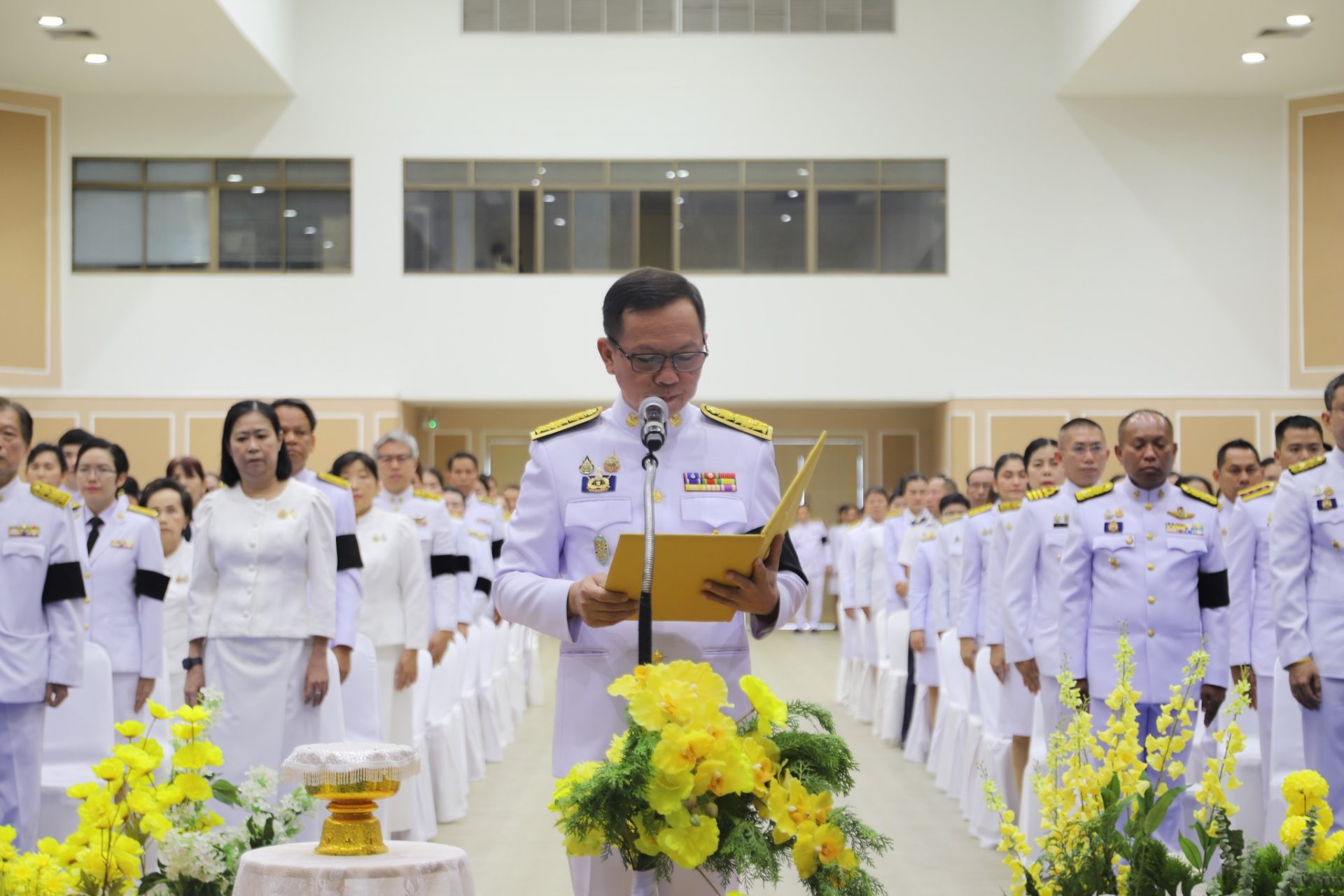 จังหวัดสมุทรปราการ จัดพิธีวันที่ระลึก “พระบาทสมเด็จพระนั่งเกล้าเจ้าอยู่หัว พระมหาเจษฎาราชเจ้า” น้อมรำลึกพระมหากรุณาธิคุณของพระองค์ท่านที่มีต่อปวงชนชาวไทย