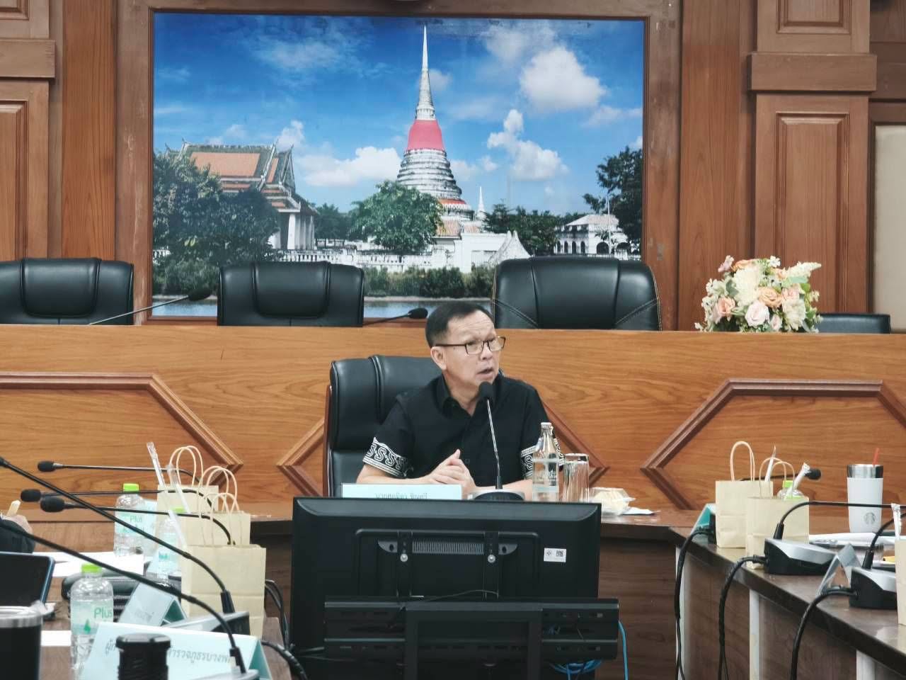 จังหวัดสมุทรปราการ จัดการประชุมการพัฒนาพื้นที่คลองระบายน้ำสุวรรณภูมิ ครั้งที่ 3/2569